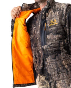 Realtree Men's Camo Pro Staff Reversible Hybrid Puffer Vest 27 Realtree Men's Camo Pro Staff Reversible Hybrid Puffer Vest -Hunting camouflage RO530 TM REVERSIBLE BLAZE INSIDE 90730.1684270843