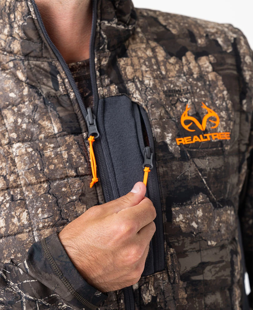 Realtree Men's Camo Pro Staff Reversible Hybrid Puffer Vest 12 Realtree Men's Camo Pro Staff Reversible Hybrid Puffer Vest - Image 10