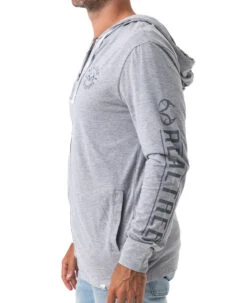 Realtree Men's Locals Only Hooded Full Zip Jacket -Hunting camouflage RO553 GY SIDE 29115.1684271270