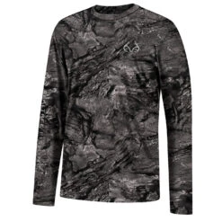 Realtree Men's Gulf Stream Performance Fishing Long Sleeve Shirt -Hunting camouflage RRTTL11186 B922 MF 74073.1674487386