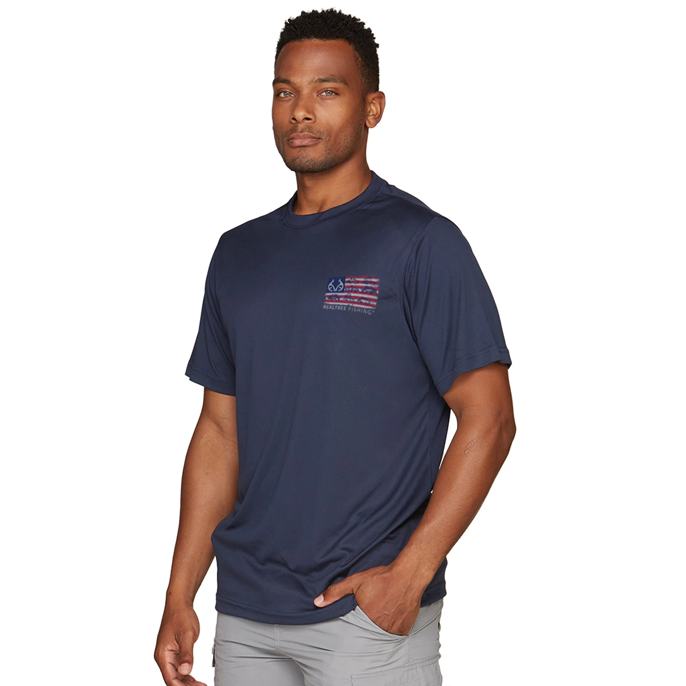 Realtree Men's Plymouth Fishing Short Sleeve Performance Shirt 10 Realtree Men's Plymouth Fishing Short Sleeve Performance Shirt - Image 8