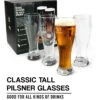 Realtree Pilsner Beer Glasses - Set Of 4 1 Realtree Pilsner Beer Glasses - Set Of 4 -Hunting camouflage RTS RTBRGL CL box 64438.1630513007