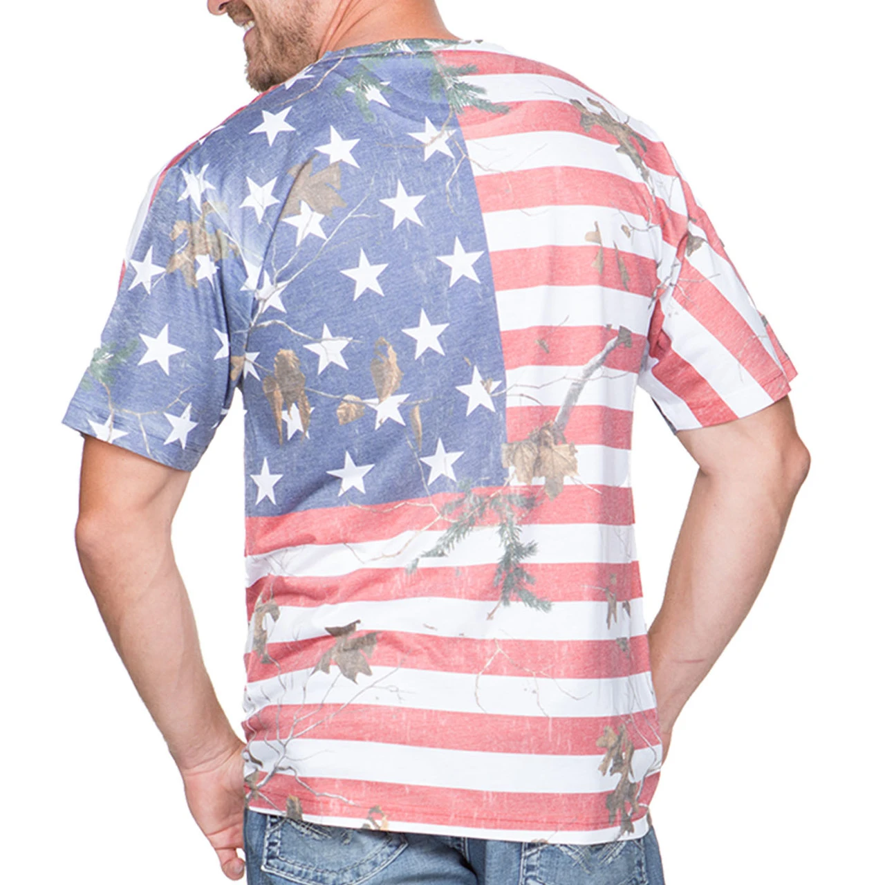 Realtree Men's Camo Independence Shirt 4 Realtree Men's Camo Independence Shirt - Image 2