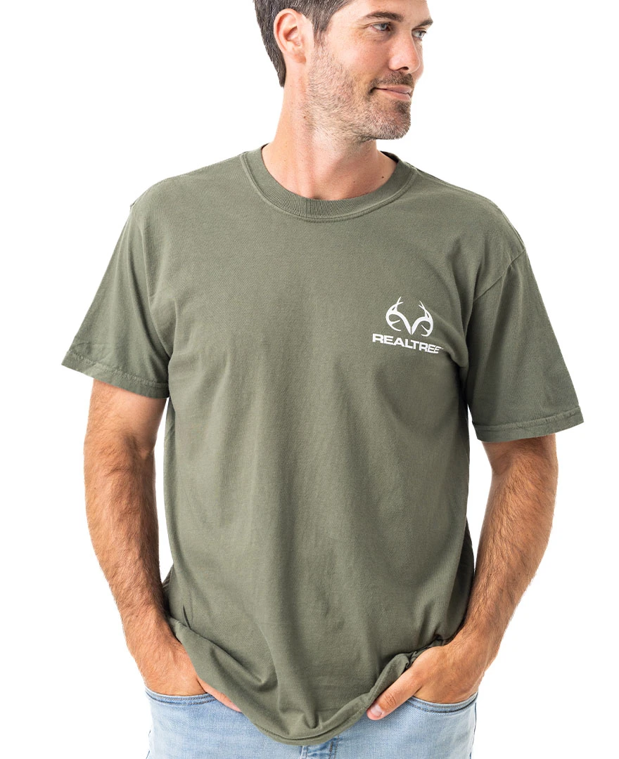 Realtree Comfort Colors Turkey Men's Green Shirt 5 Realtree Comfort Colors Turkey Men's Green Shirt - Image 3