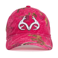 Realtree Women's Colors Camo Antler Logo Hat | Xtra -Hunting camouflage hp front 78463.1631048754