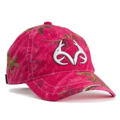 Realtree Women's Colors Camo Antler Logo Hat | Xtra -Hunting camouflage hp side 21307.1631048750