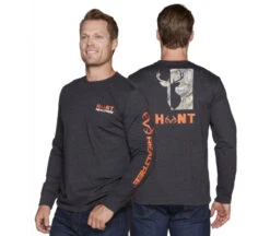 Realtree Men's Hunt Graphic Long Sleeve Shirt -Hunting camouflage hunt shirts 87154.1665414150