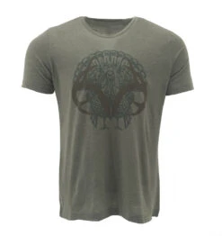 Realtree Men's Turkey Short Sleeve Green Shirt